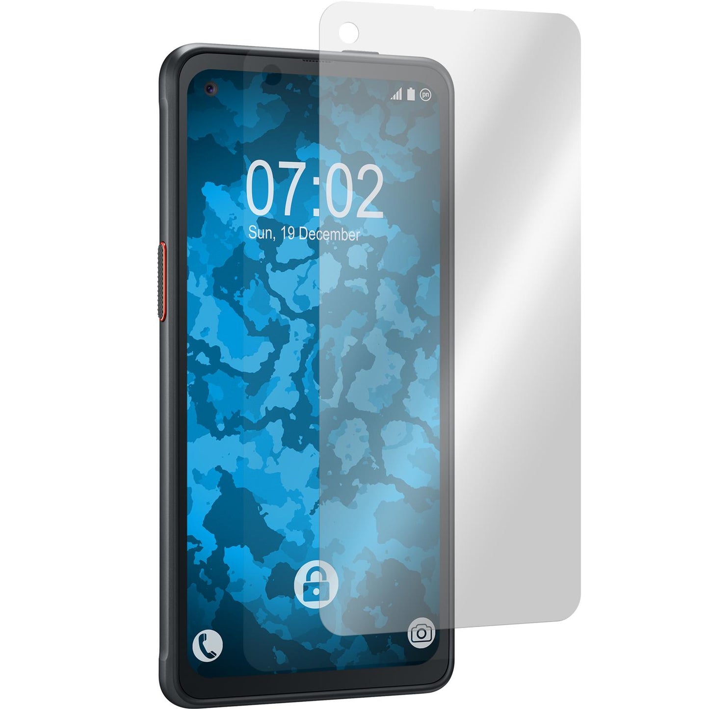 6 x Samsung Galaxy Xcover Pro Displayschutzfolie klar