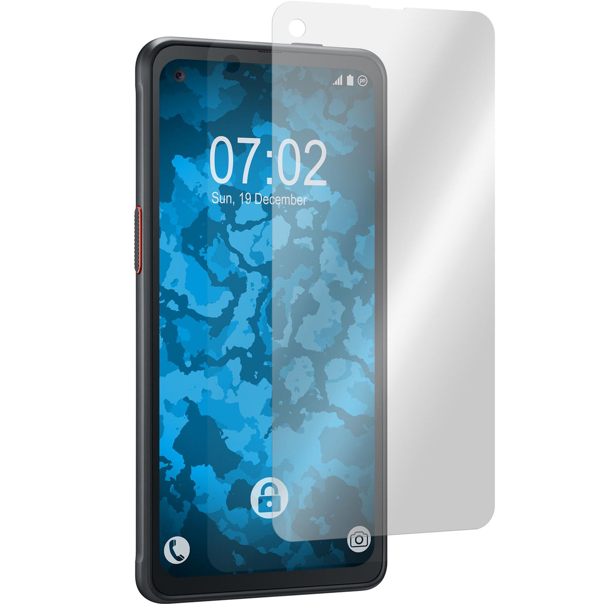 4 x Samsung Galaxy Xcover Pro Displayschutzfolie klar
