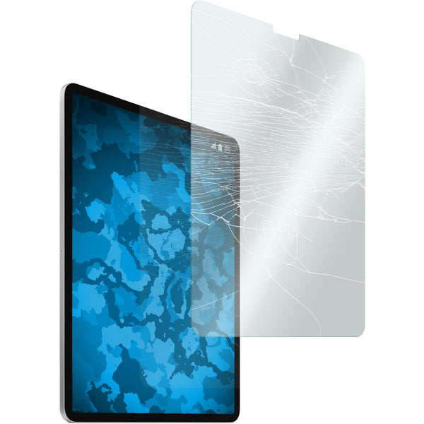 2 x Apple iPad Pro 11" 2020 / 2018 Glas-Displayschutzfolie k