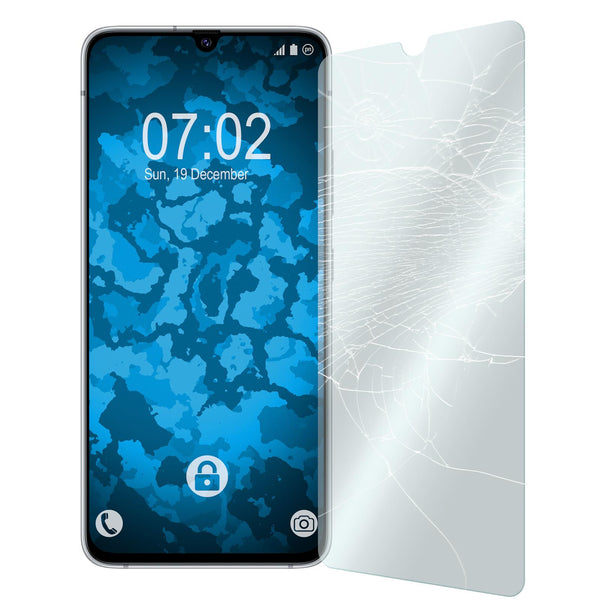 2 x Samsung Galaxy A90 Glas-Displayschutzfolie klar