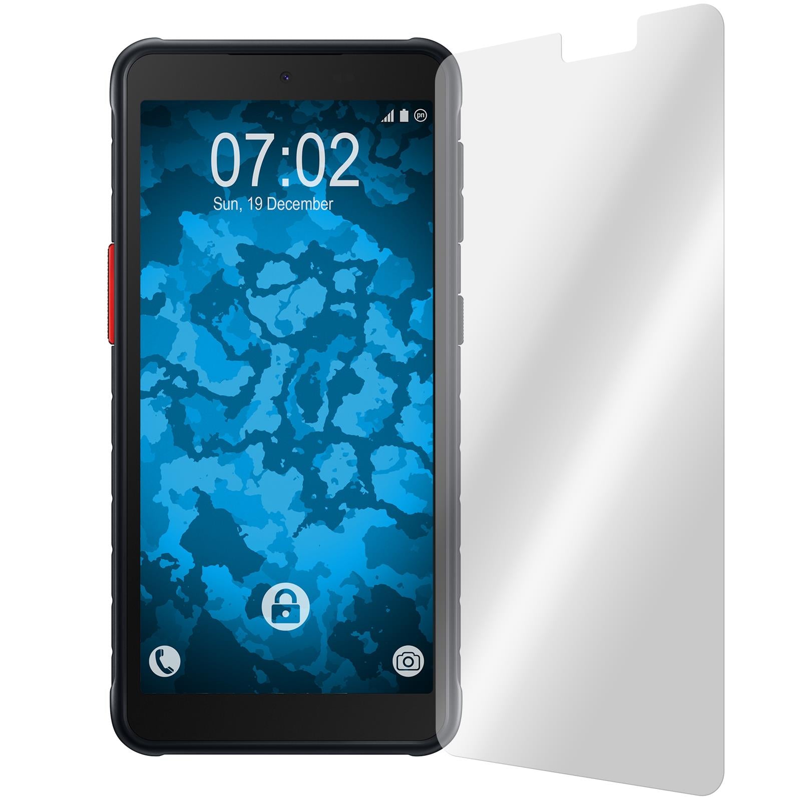 8 x Samsung Galaxy Xcover 5 Displayschutzfolie klar