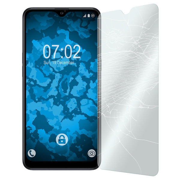 2 x Samsung Galaxy A10s Glas-Displayschutzfolie klar