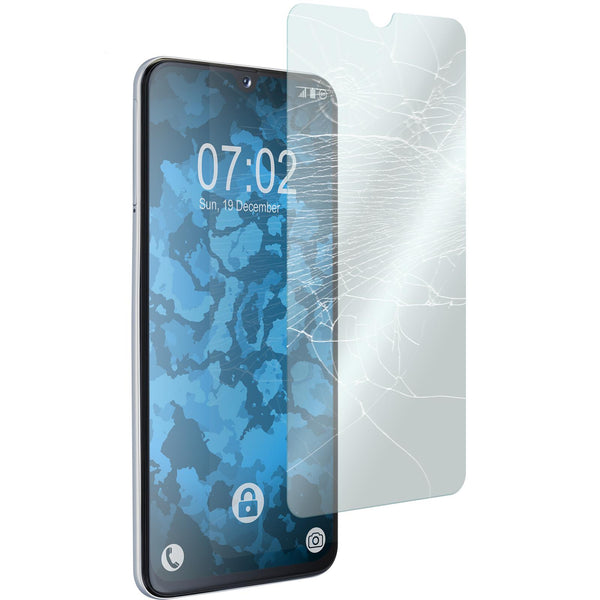 2 x Samsung Galaxy A40 Glas-Displayschutzfolie klar