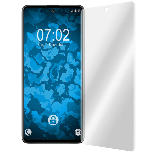 4 x Samsung Galaxy A71 Displayschutzfolie klar Flexible Foli
