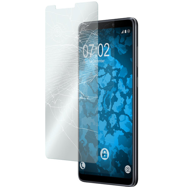 3 x Samsung Galaxy A9 (2018) Glas-Displayschutzfolie klar