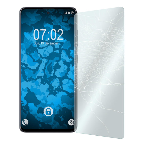 1 x Samsung Galaxy A51 Glas-Displayschutzfolie klar