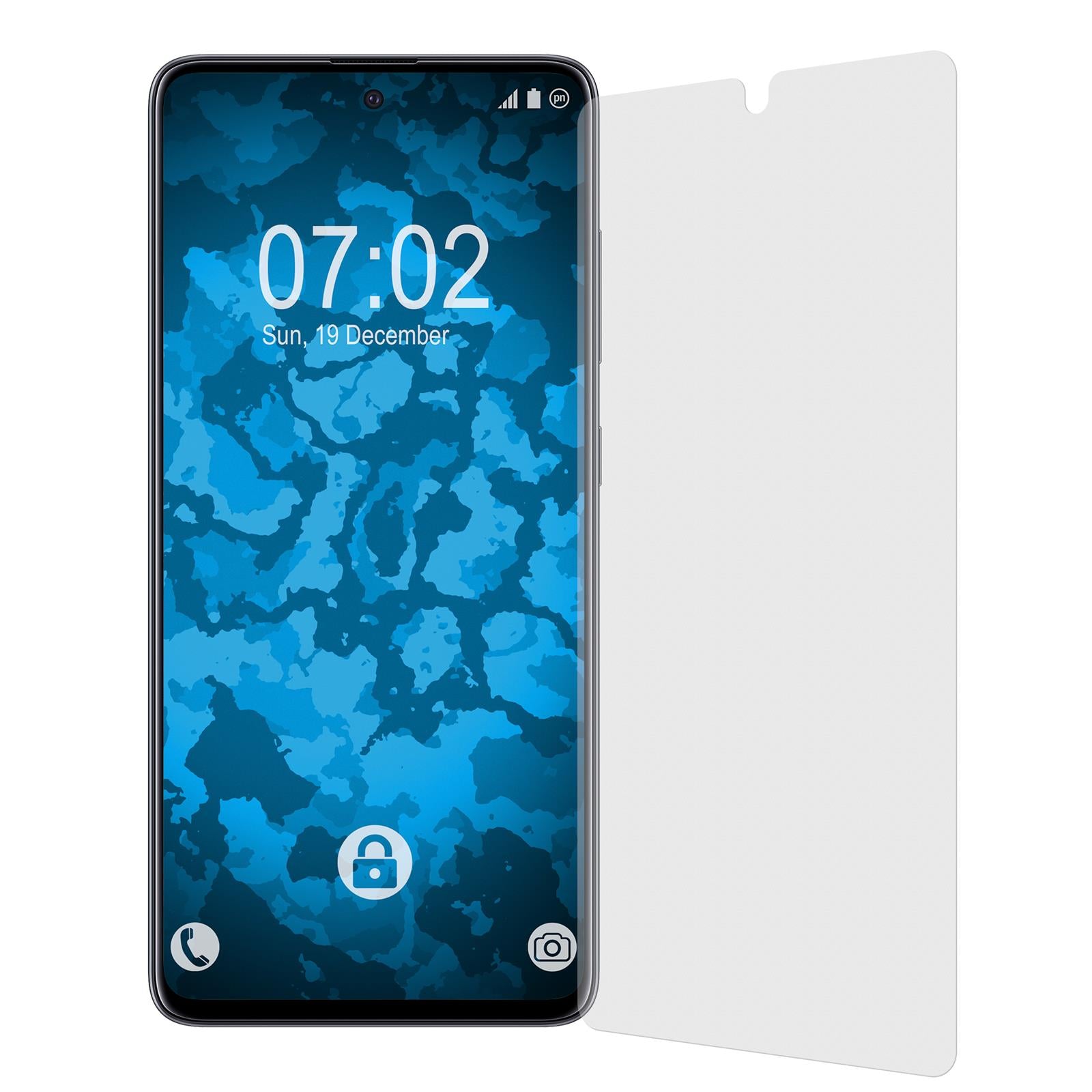 8 x Samsung Galaxy A51 Displayschutzfolie matt