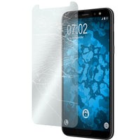 2 x Samsung Galaxy A6 (2018) Glas-Displayschutzfolie klar