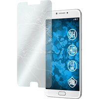 2 x Samsung Galaxy C7 Pro Glas-Displayschutzfolie klar