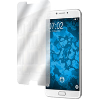 4 x Samsung Galaxy C7 Pro Displayschutzfolie verspiegelt