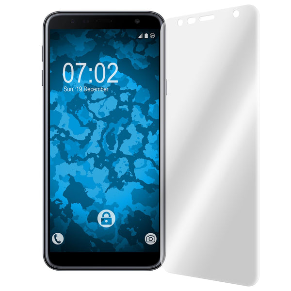 2 x Samsung Galaxy J4+ Displayschutzfolie klar Flexible Foli