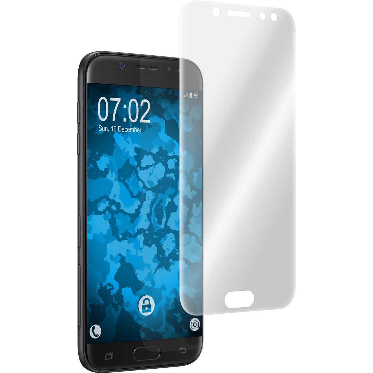 1 x Samsung Galaxy J7 2017 Displayschutzfolie klar Flexible