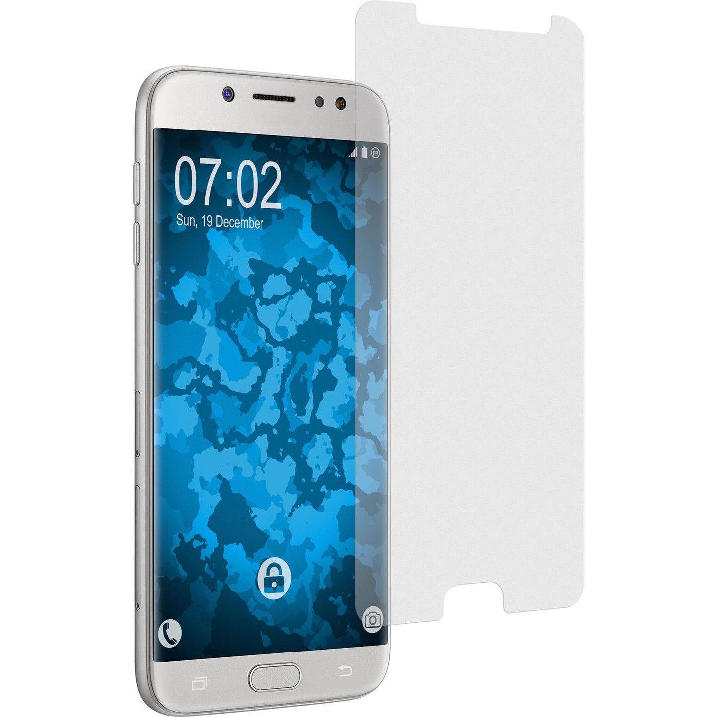 4 x Samsung Galaxy J7 Pro Displayschutzfolie matt
