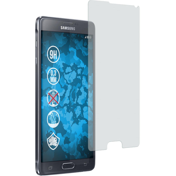 2 x Samsung Galaxy Note 4 Glas-Displayschutzfolie matt