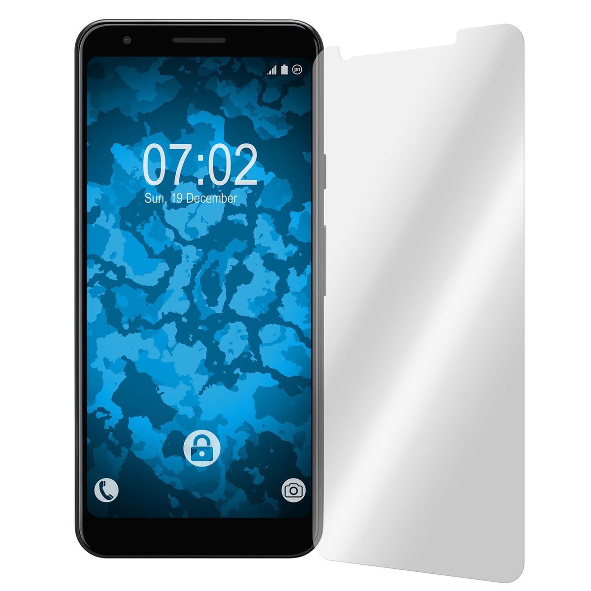 6 x Google Pixel 3a XL Displayschutzfolie klar