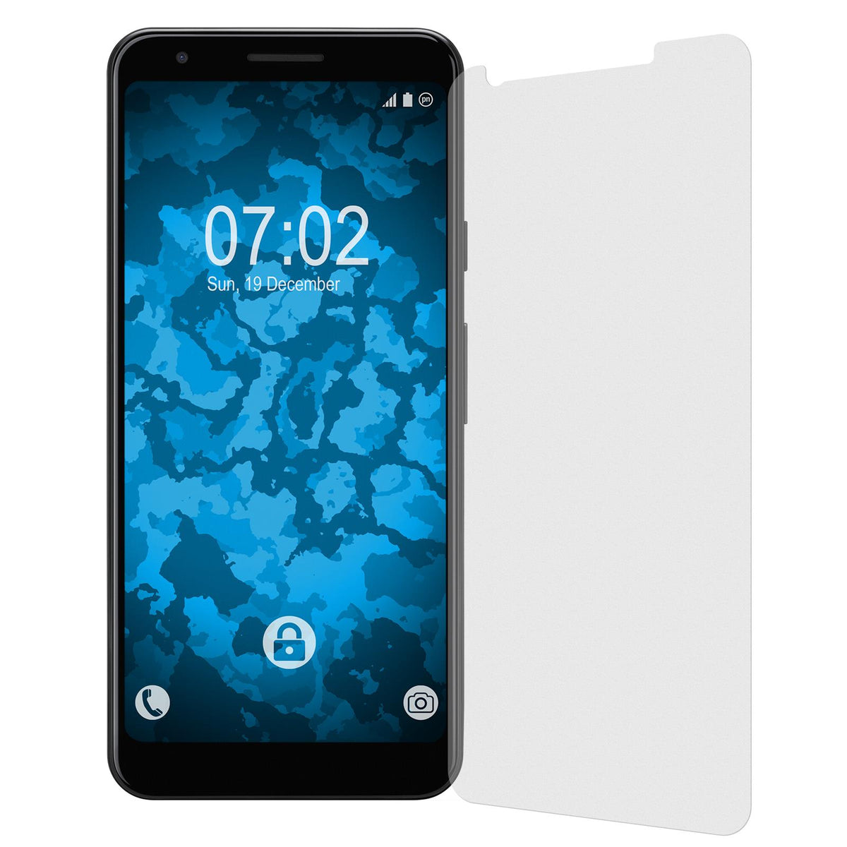 6 x Google Pixel 3a XL Displayschutzfolie matt