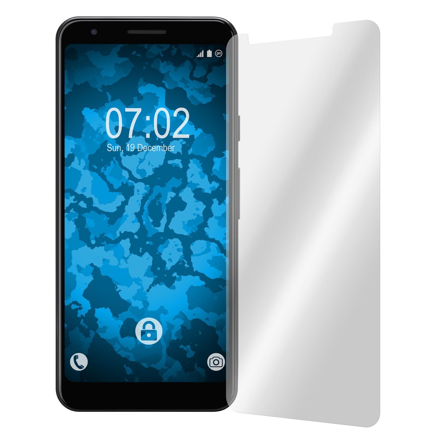 4 x Google Pixel 3a Displayschutzfolie klar