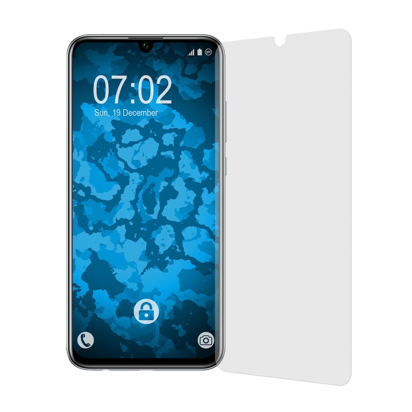 8 x Huawei Honor 10 Lite Displayschutzfolie matt