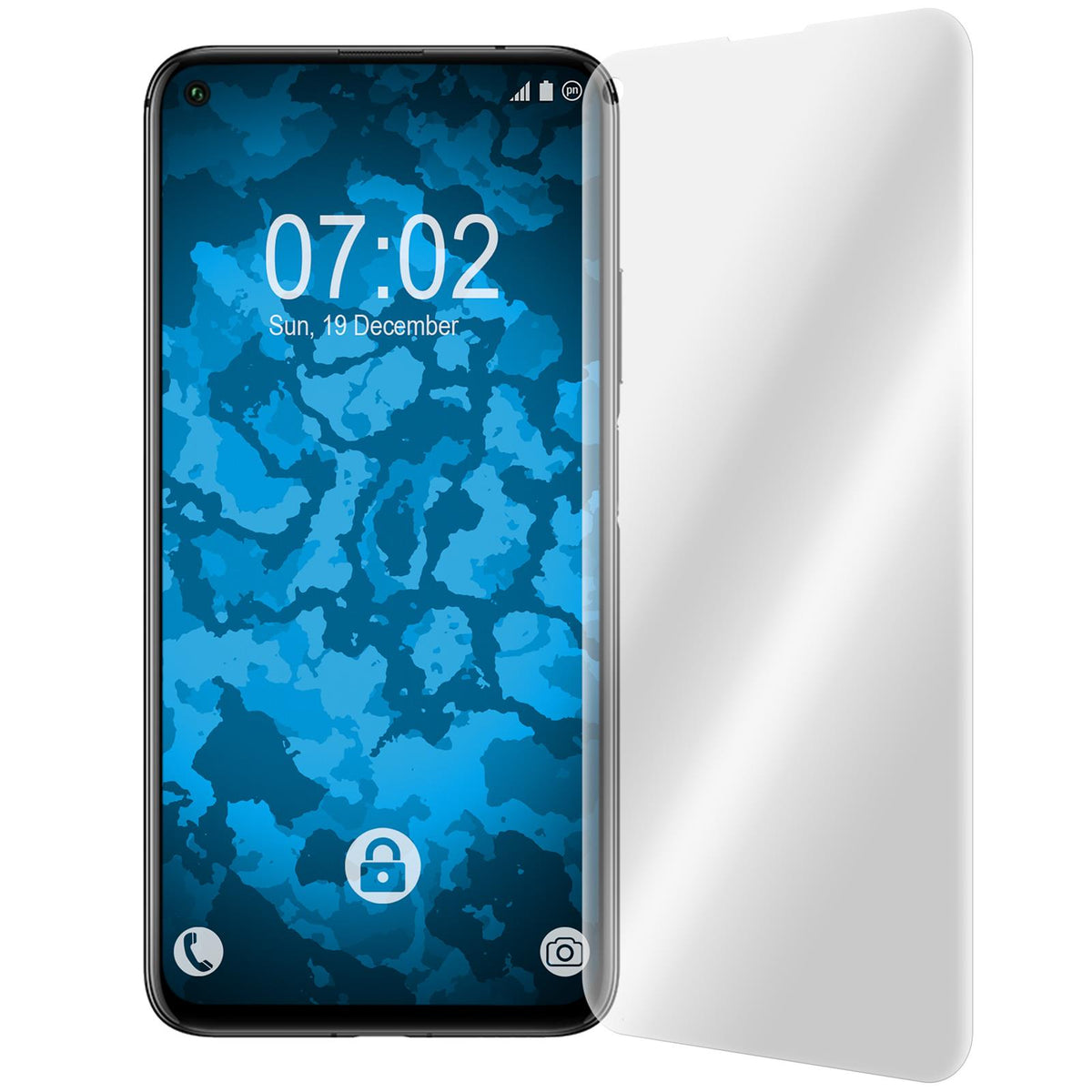 2 x Huawei Honor 20 Pro Displayschutzfolie klar Flexible Fol