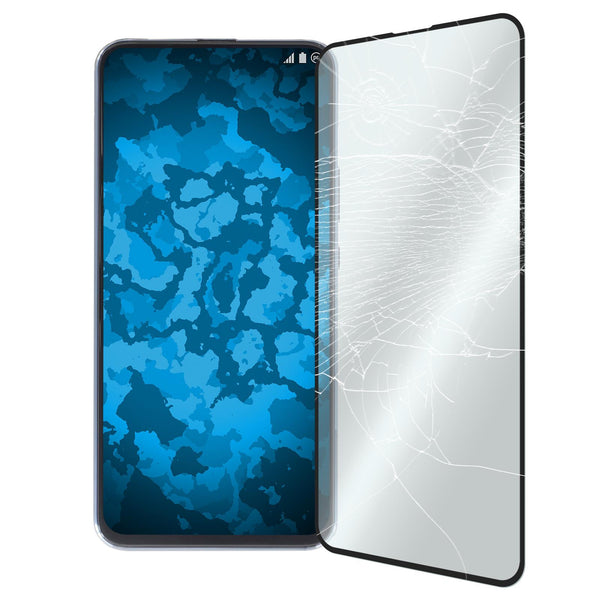 2 x Huawei Honor Magic 2 Glas-Displayschutzfolie klar full-s