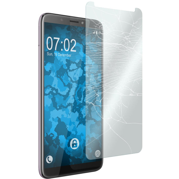 1 x HTC Desire 12 Plus Glas-Displayschutzfolie klar