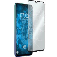 1 x Huawei P Smart 2019 Glas-Displayschutzfolie klar full-sc