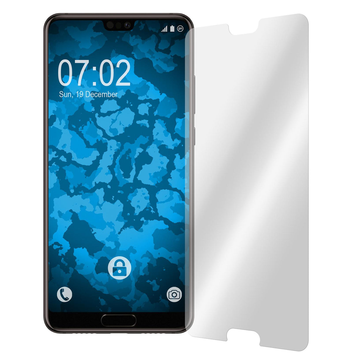 4 x Huawei P20 Pro Displayschutzfolie klar