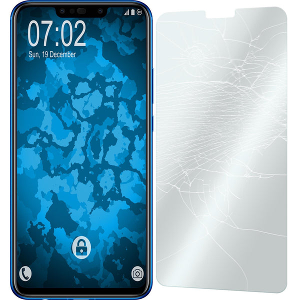 2 x Huawei Y9 (2019) Glas-Displayschutzfolie klar