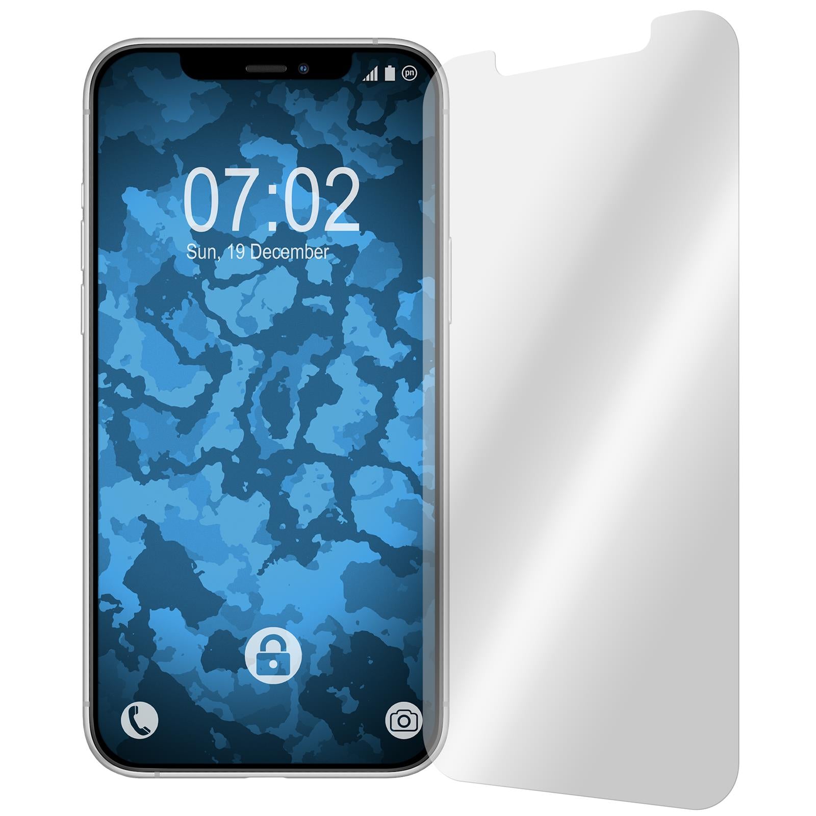 6-x-iPhone-12-Pro-Schutzfolie-klar-