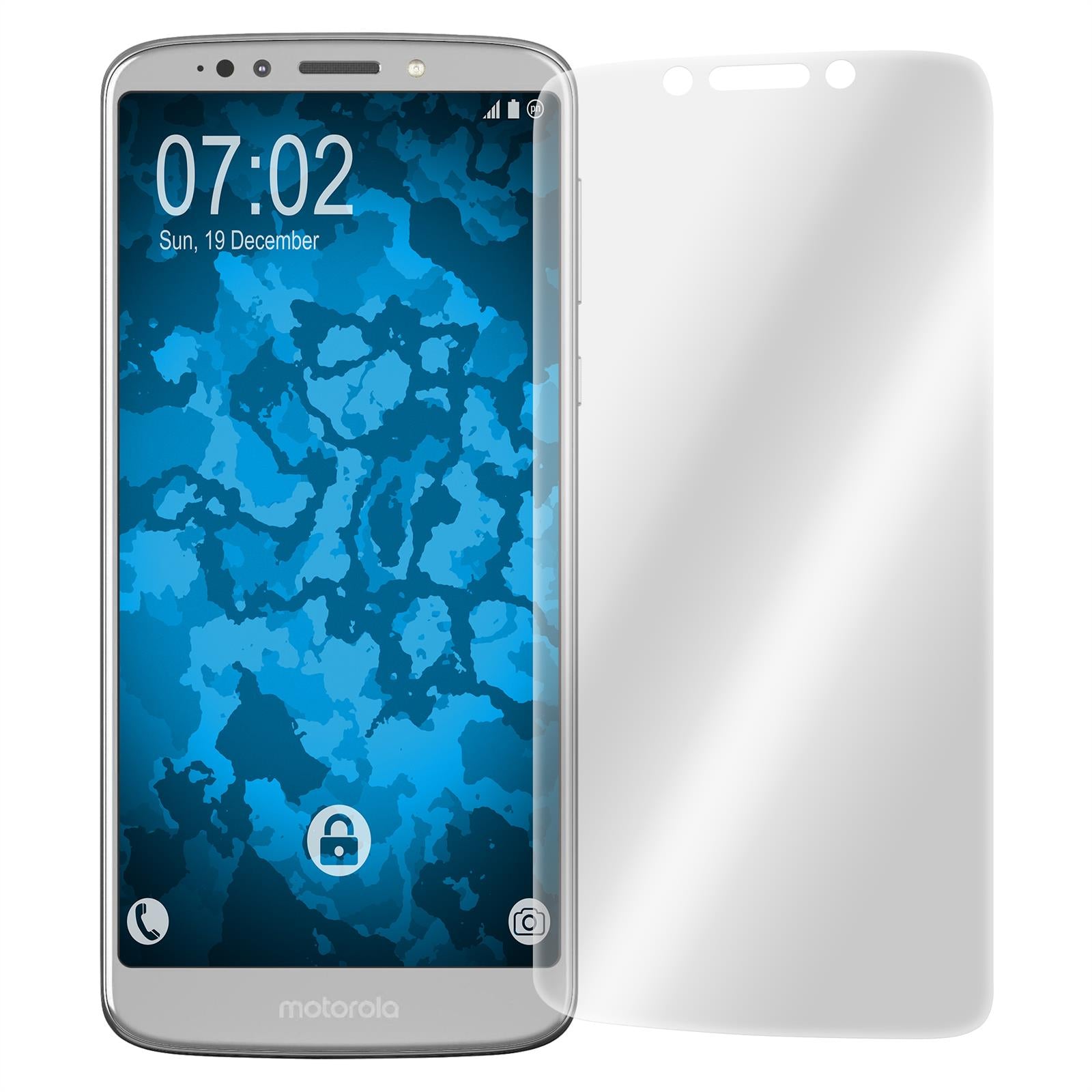 2 x Motorola Moto E5 Plus Displayschutzfolie klar Flexible F