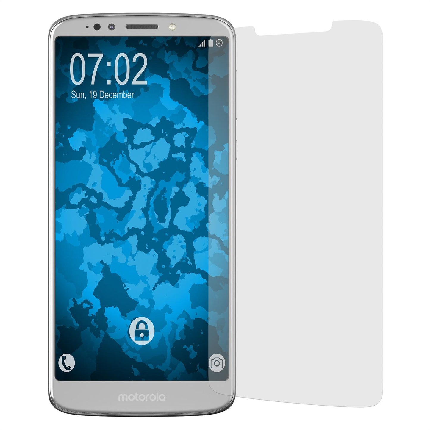 8 x Motorola Moto E5 Plus Displayschutzfolie matt