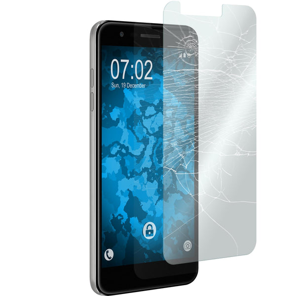 1 x LG K11 Plus / K10 (2018) Glas-Displayschutzfolie klar