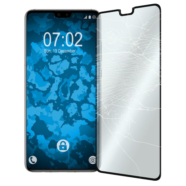 2 x Huawei Mate 30 Glas-Displayschutzfolie klar full-screen