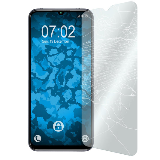 3 x Xiaomi Mi 10 Lite 5G Glas-Displayschutzfolie klar