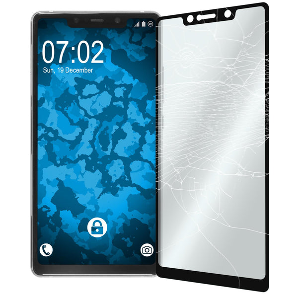 1 x Xiaomi Mi 8 SE Glas-Displayschutzfolie klar full-screen