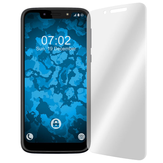4 x Motorola Moto G7 Play Displayschutzfolie klar Flexible F