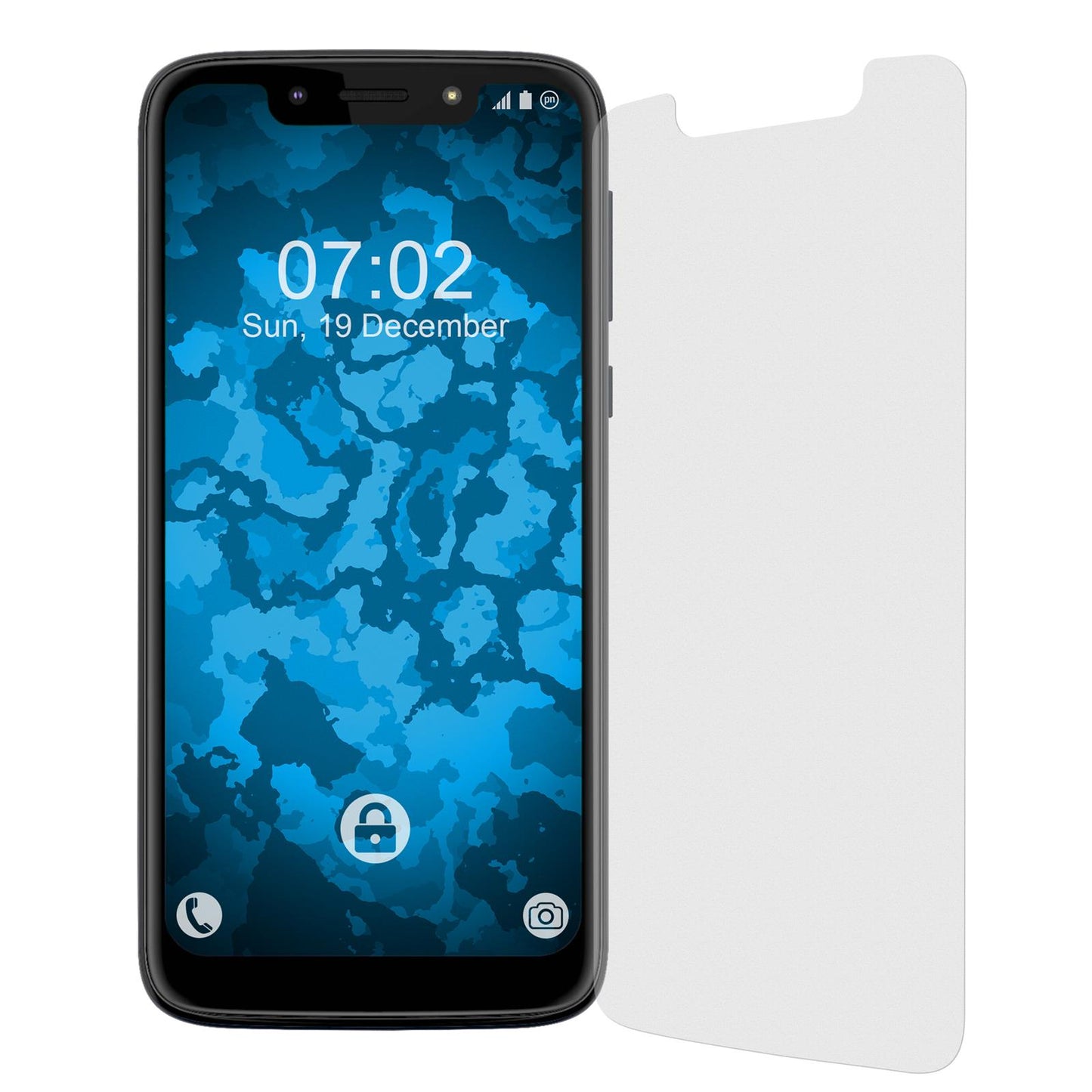 4 x Motorola Moto G7 Play Displayschutzfolie matt