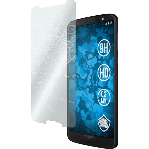 1 x Lenovo Moto G6 Glas-Displayschutzfolie klar