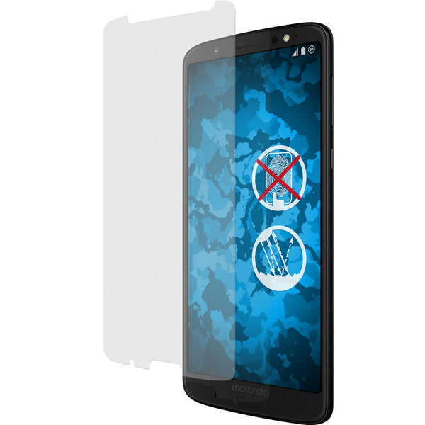 2 x Lenovo Moto G6 Plus Displayschutzfolie matt