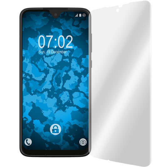 2 x Motorola Moto G7 Plus Displayschutzfolie klar Flexible F