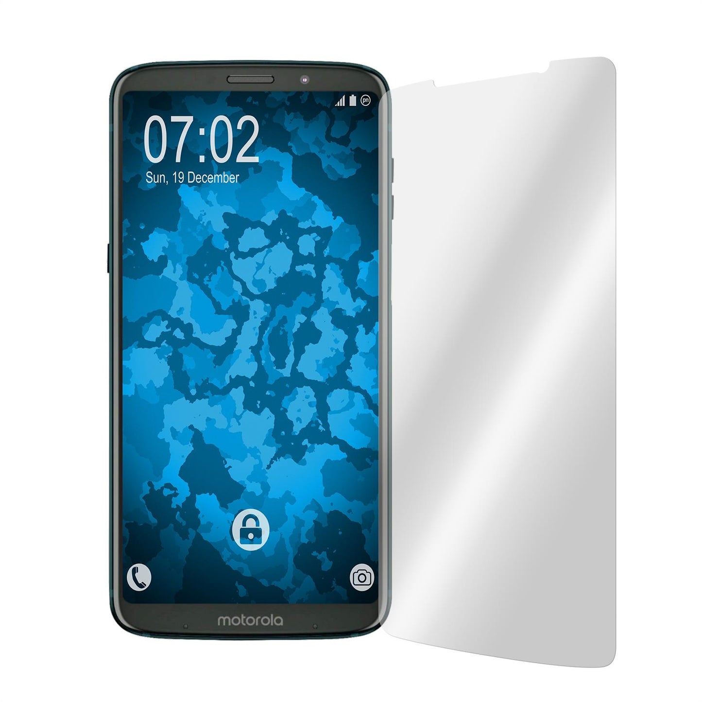 8 x Motorola Moto Z3 Play Displayschutzfolie klar