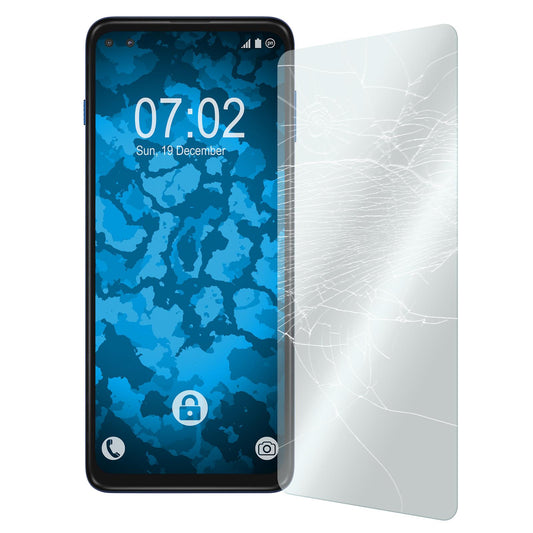 1 x Lenovo Moto G5 Plus Glas-Displayschutzfolie klar