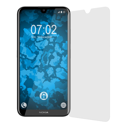 4 x  Nokia 2.2 Displayschutzfolie matt