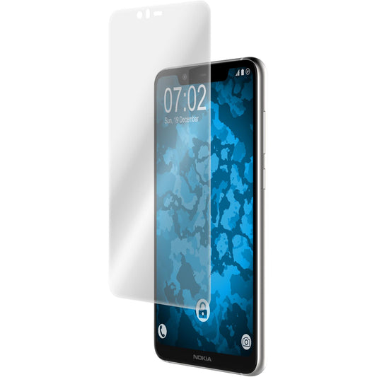 2 x  Nokia 5.1 Plus Displayschutzfolie klar Flexible Folien