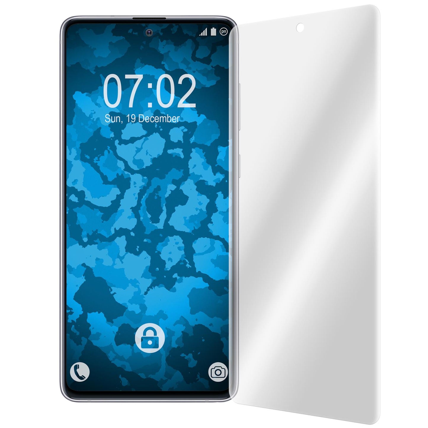 4 x Samsung Galaxy Note 10 Lite Displayschutzfolie klar Flex
