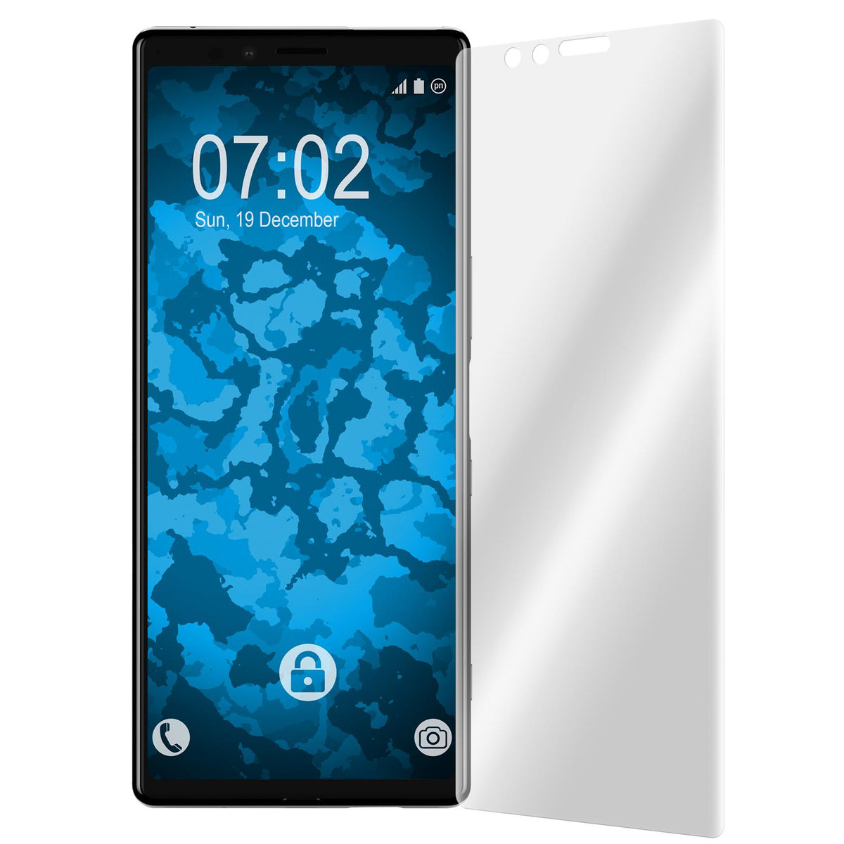 1 x Sony Xperia 1 Displayschutzfolie klar Flexible Folien
