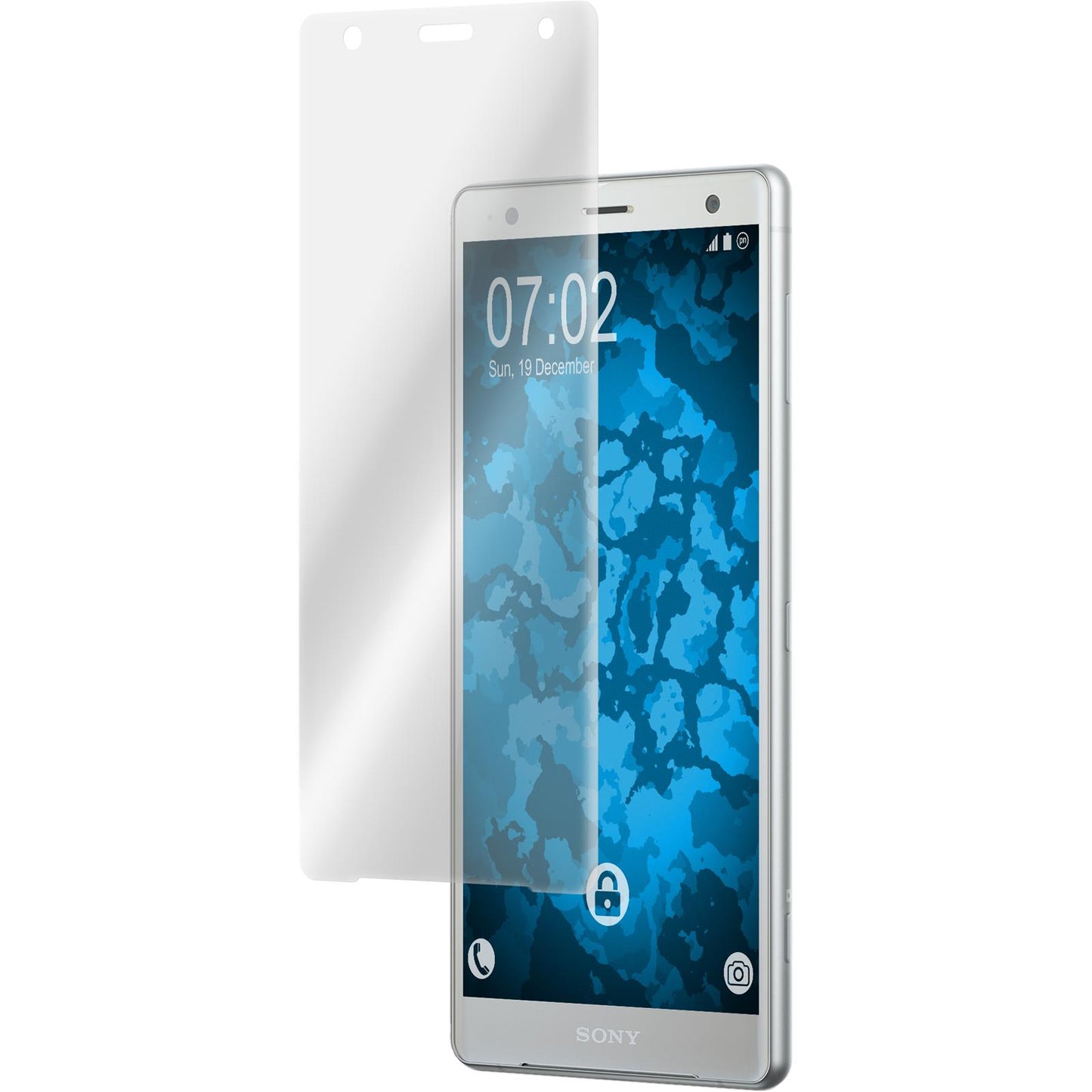 1 x Sony Xperia XZ2 Displayschutzfolie klar Flexible Folien