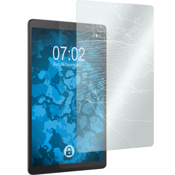 2 x Samsung Galaxy Tab A 10.1 (2019) Glas-Displayschutzfolie