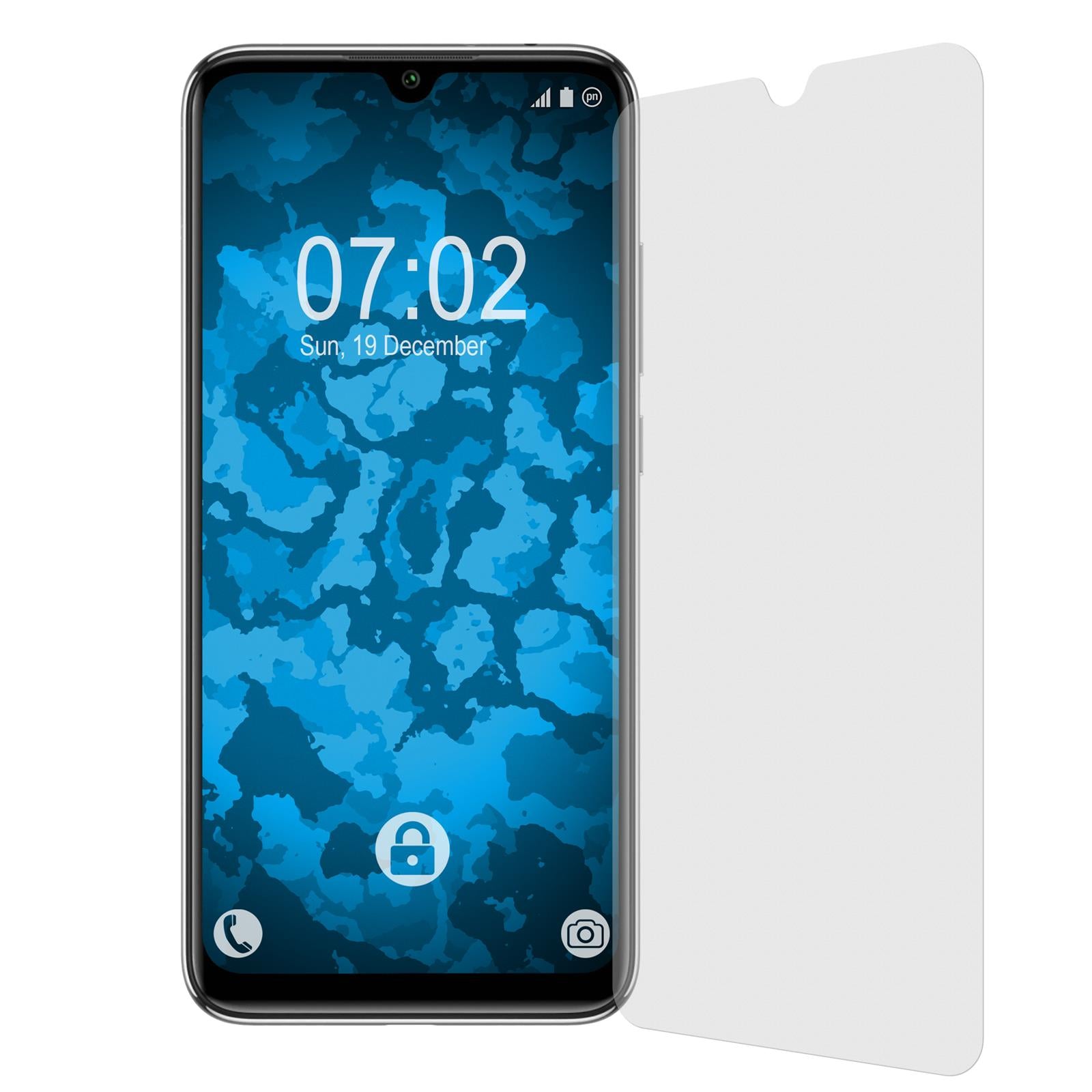 4 x Xiaomi Mi A3 Displayschutzfolie matt