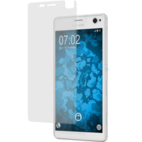 8 x Sony Xperia C4 / Dual Displayschutzfolie matt